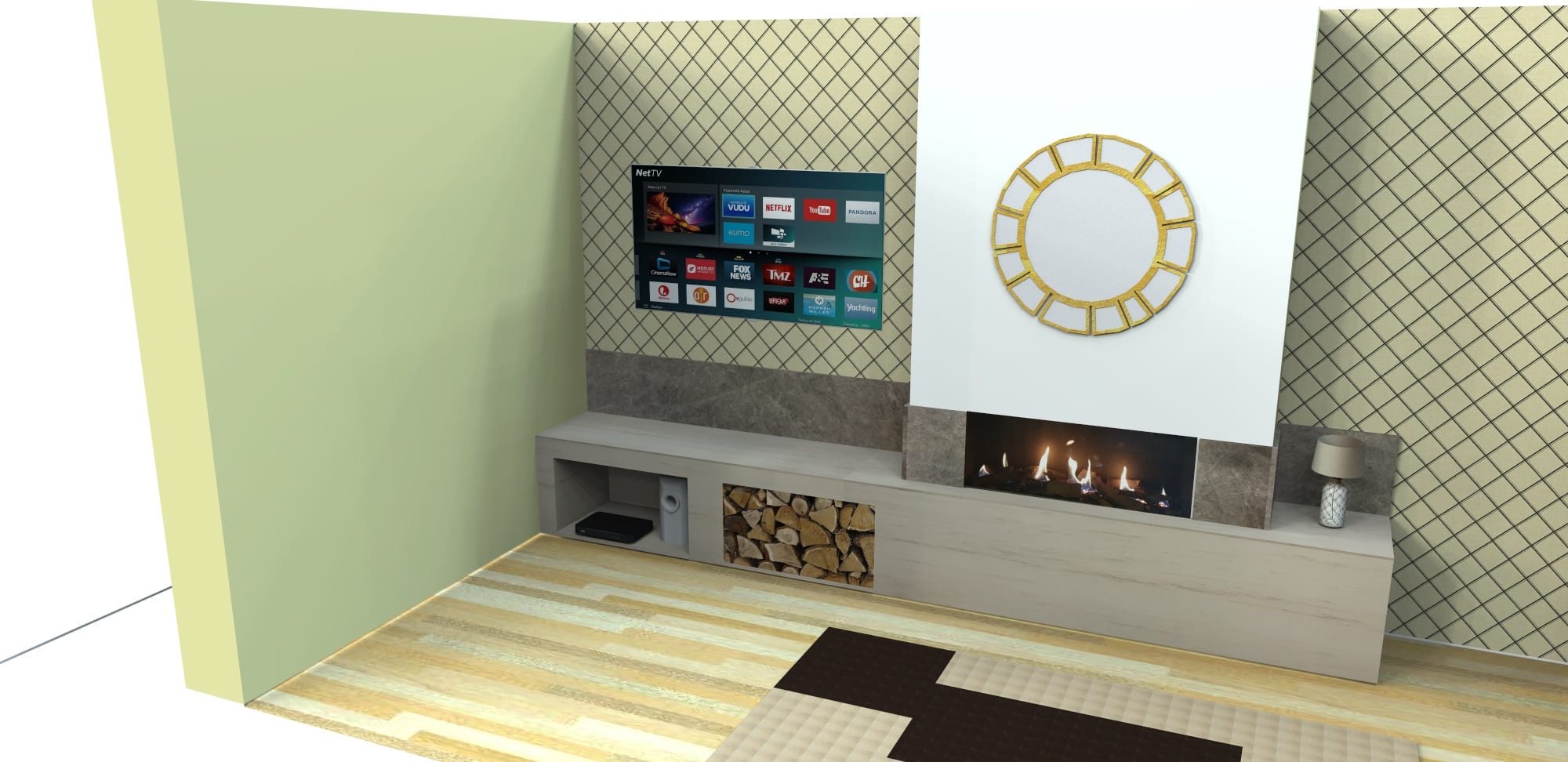 Fireplace Transformation Plan