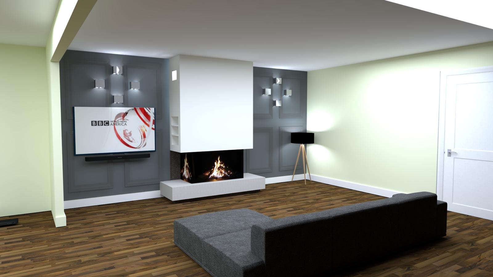 Fireplace CAD drawing Manchester